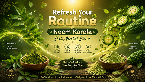 Refresh Your Routine – Neem Karela Daily Herbal Blend